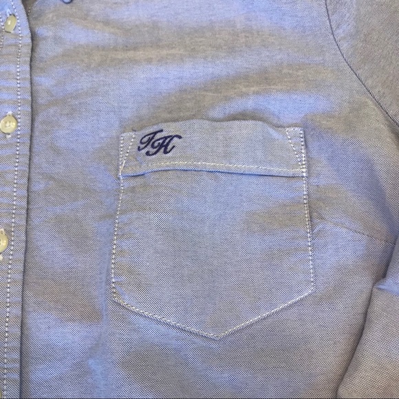 Tommy Hilfiger long sleeve button up blouse - Picture 4 of 7